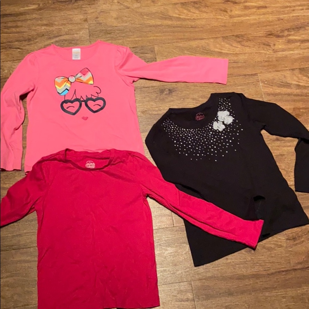 3 Long Sleeve Tees